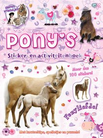 Pony's sticker- en activiteitenboek - Dierenvriendjes voorzijde