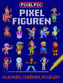 Pixel figuren voorzijde