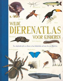 Wilde dierenatlas voor kinderen voorzijde