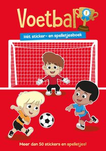 Voetbal sticker- en activiteitenboek voorzijde