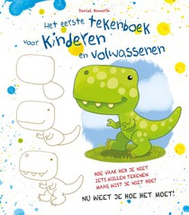 Het eerste tekenboek voor kinderen en volwassenen voorzijde