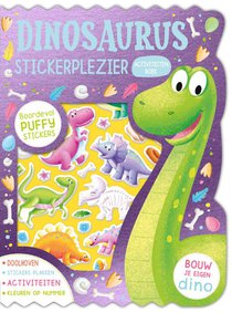 Dinosaurus stickerplezier voorzijde