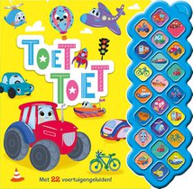 Toet toet - geluidenboek 22 geluiden voorzijde