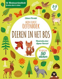 Dieren in het bos - Mijn leukste oefenboek voorzijde