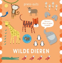 Press-outs - Wilde dieren voorzijde