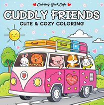 Cuddly friends - Cute & cozy coloring