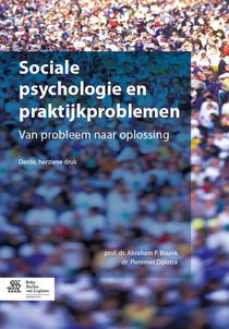 Sociale psychologie en praktijkproblemen voorzijde