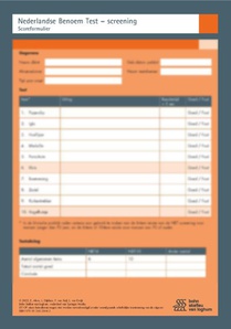 Nederlandse Benoem Test - Screening (NBT - Screening) - scoreformulieren