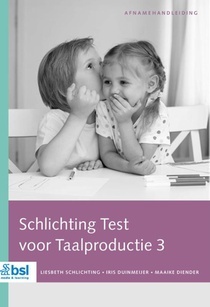 Schlichting Test voor Taalproductie 3 Afnamehandleiding