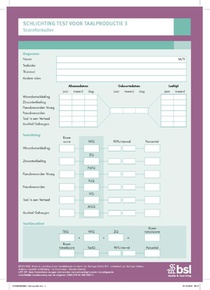Schlichting Test voor Taalproductie 3 - Scoreformulieren