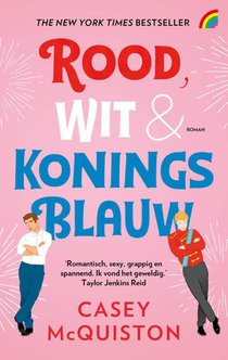 Rood, wit & koningsblauw voorzijde