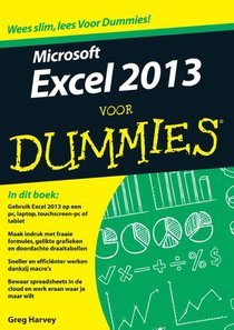 Microsoft Excel 2013 voor Dummies voorzijde