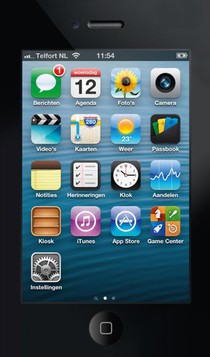 Het iPhone 5 Boek voorzijde
