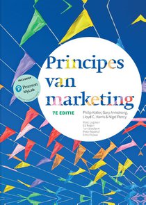 Principes van marketing voorzijde