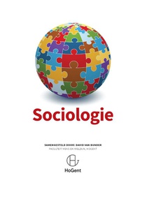 Sociologie, custom editie hogeschool Gent voorzijde