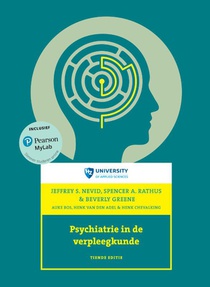 Psychiatrie in de verpleegkunde voorzijde