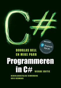 Programmeren in C#, 4e editie met MyLabNL toegangscode voorzijde