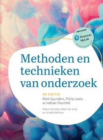 Methoden en technieken van onderzoek, 9e editie met MyLab NL toegangscode voorzijde