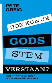 Hoe kun je Gods stem verstaan? voorzijde