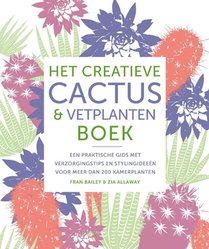 Het creatieve cactus en vetplanten boek voorzijde