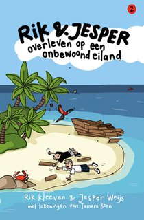 Rik en Jesper overleven op een onbewoond eiland voorzijde