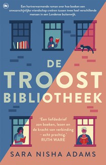 De troostbibliotheek voorzijde