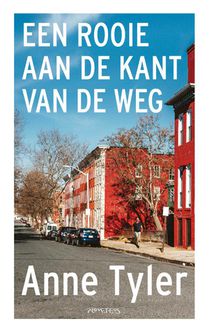 Een rooie aan de kant van de weg voorzijde