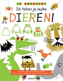 Zo teken je leuke dieren! voorzijde