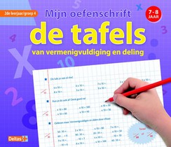 De tafels 7-8 jaar groep 4 voorzijde