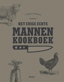 Het enige echte mannen kookboek voorzijde