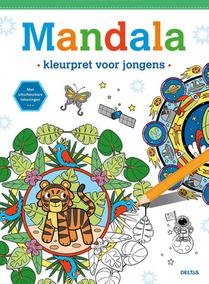 Mandala - Kleurpret voor jongens voorzijde