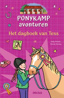 Ponykamp avonturen - Het dagboek van Tess voorzijde