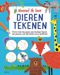 Hoera! Ik leer dieren tekenen voorzijde