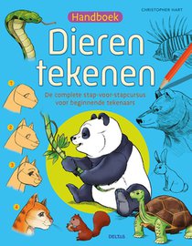 Handboek dieren tekenen voorzijde