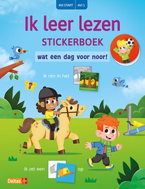 Ik leer lezen Stickerboek - Wat een dag voor Noor! (AVI START / AVI 1) voorzijde