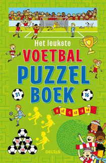 Het leukste voetbal puzzelboek voorzijde