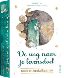 De weg naar je levensdoel - Boek en orakelkaarten voorzijde