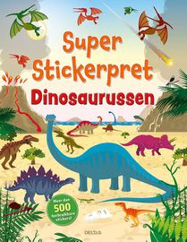 Super stickerpret - Dinosaurussen voorzijde