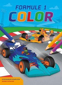 Formule 1 Color / Formule 1 color - bloc de coloriage voorzijde