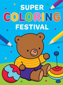 Super coloring festival voorzijde