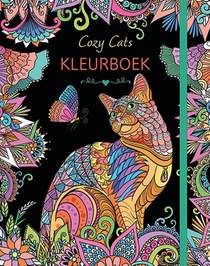 Cozy cats kleurboek voorzijde