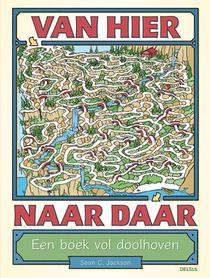 Van hier naar daar - Een boek vol doolhoven voorzijde