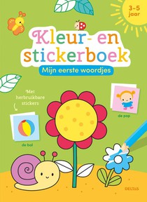 Mijn eerste woordjes kleur- en stickerboek (3-5 j.)