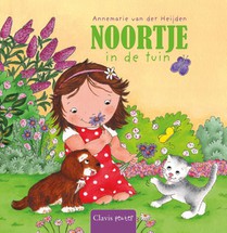Noortje in de tuin