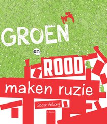 Groen en rood maken ruzie voorzijde