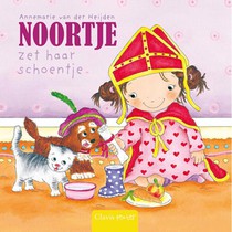 Noortje zet haar schoentje voorzijde