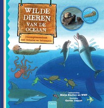 Wilde dieren van de oceaan voorzijde