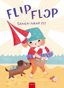 Flip, flop, samen naar zee voorzijde