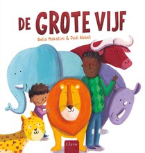 De grote vijf voorzijde