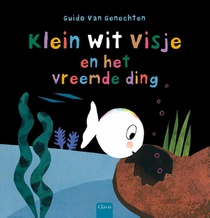 Klein wit visje en het vreemde ding voorzijde